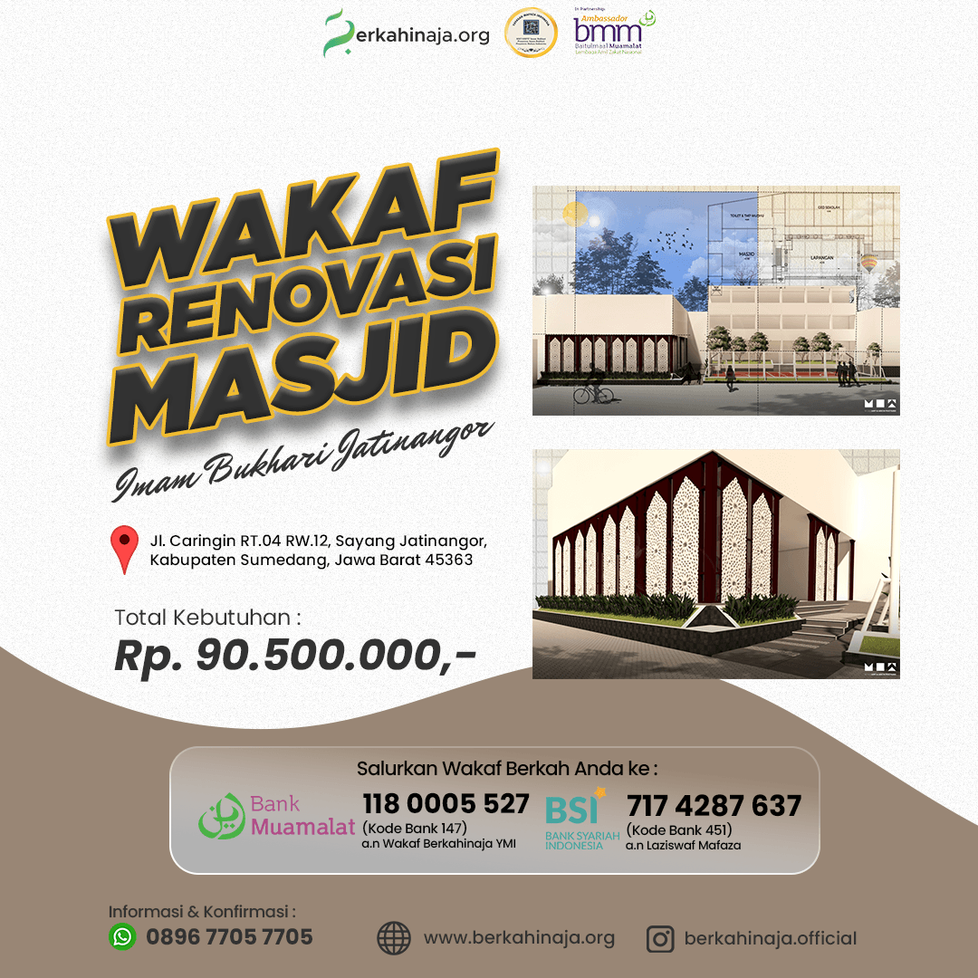 Wakaf Renovasi Masjid